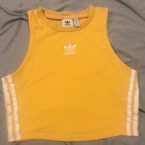 Cute adidas cropped tank